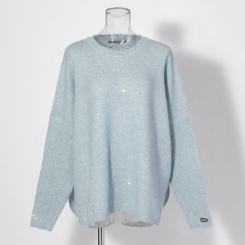 【COMING SOON】WLC スパンコールドルマンニット 詳細画像