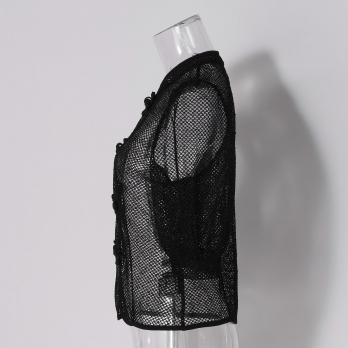 Slab mesh ブラウス 詳細画像