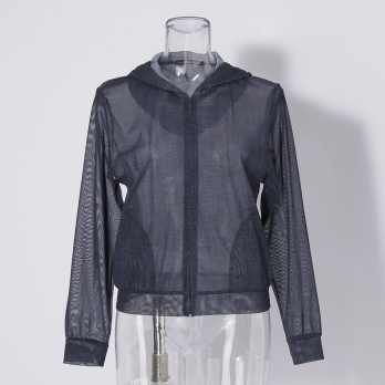 【COMING SOON】Sheer denim ブルゾン
