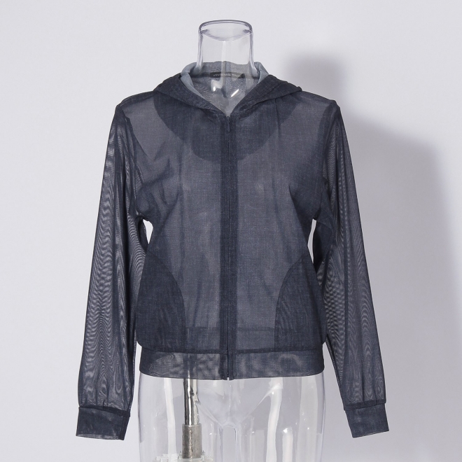 【COMING SOON】Sheer denim ブルゾン