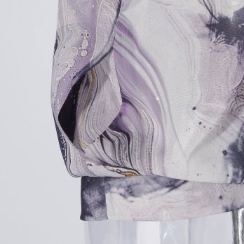 【COMING SOON】Marble dragon print ブルゾン 詳細画像