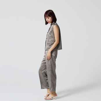 Panda satin パンツ 詳細画像