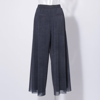 【COMING SOON】Sheer denim パンツ 詳細画像