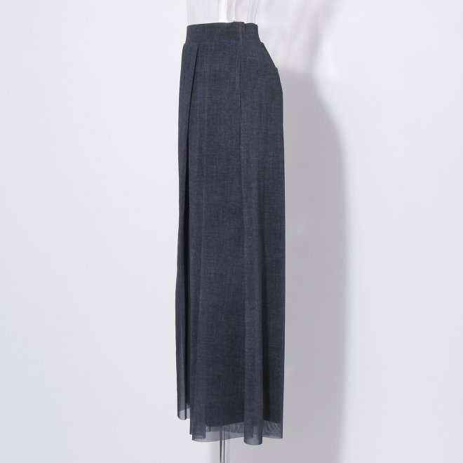 【COMING SOON】Sheer denim パンツ 詳細画像 ネイビー 2