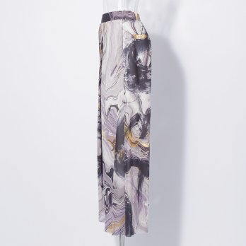 【COMING SOON】Marble dragon print パンツ 詳細画像