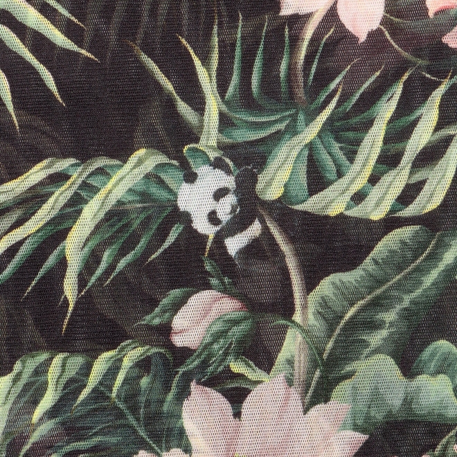Hide＆Seek panda print ドレス 詳細画像 黒系マルチ 8