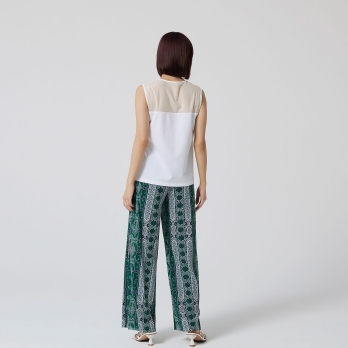 Bamboo embroidery Tシャツ 詳細画像