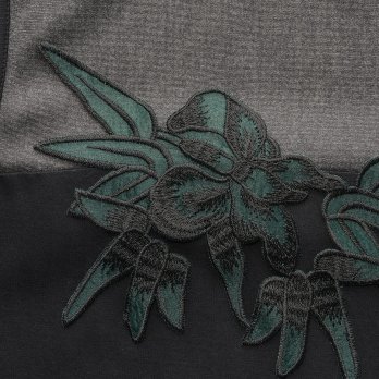 Bamboo embroidery Tシャツ 詳細画像