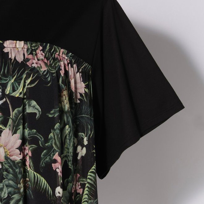 Hide＆Seek panda print Tシャツ 詳細画像 黒系マルチ 4