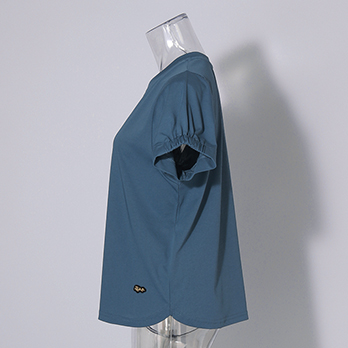 【COMING SOON】WLC Breeze Cotton ギャザースリーブ Tシャツ 詳細画像