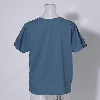 【COMING SOON】WLC Breeze Cotton ギャザースリーブ Tシャツ 詳細画像