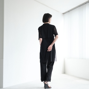 【接触冷感】Solid air net パンツ 詳細画像
