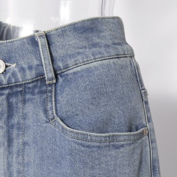 WL センタープレスデニム パンツ 詳細画像