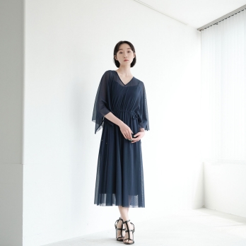 【接触冷感】Solid air net ドレス