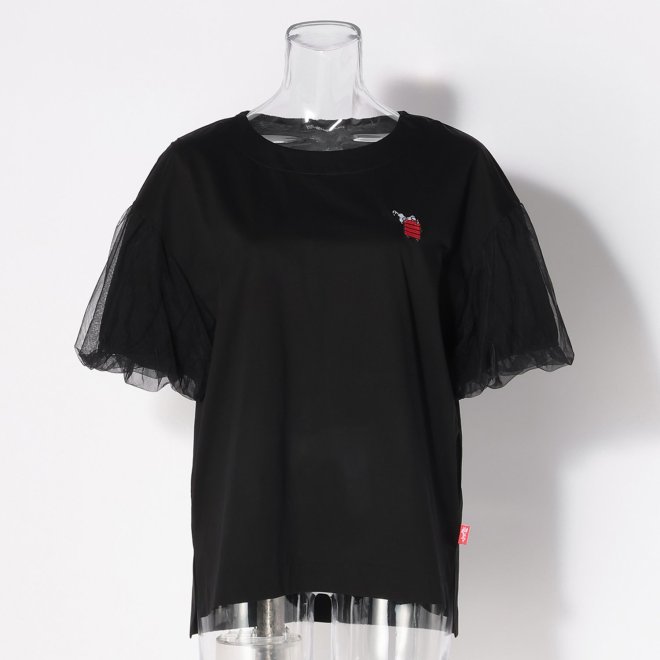 【COMING SOON】【 スヌーピー 】 Red suitcase Tシャツ 詳細画像 ブラック 1