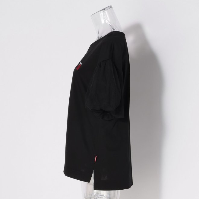 【COMING SOON】【 スヌーピー 】 Red suitcase Tシャツ 詳細画像 ブラック 2