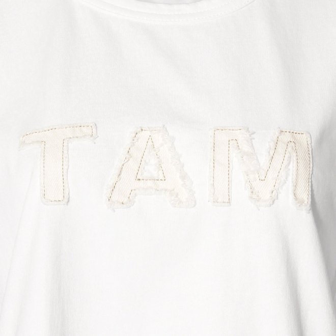 WLC パッチワークロゴ Tシャツ 詳細画像 ホワイト 2