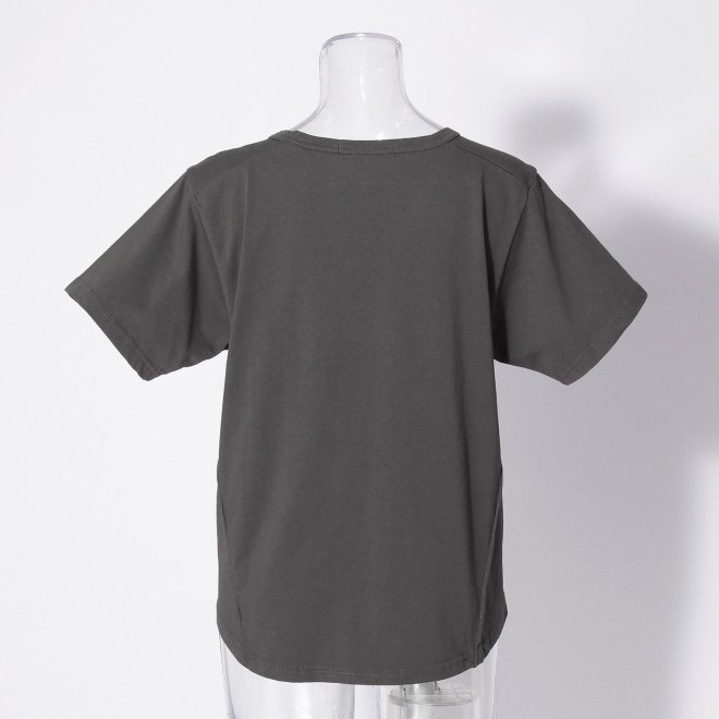 WLC パッチワークロゴ Tシャツ 詳細画像 グレー 3