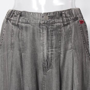 WLC バイオシルクタックワイドフレア パンツ 詳細画像