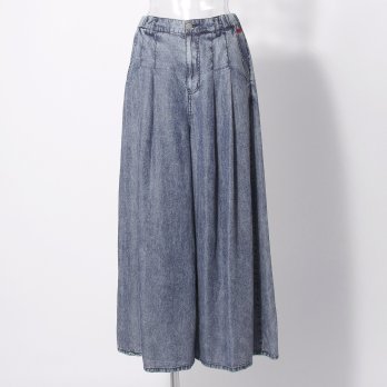 WLC バイオシルクタックワイドフレア パンツ 詳細画像