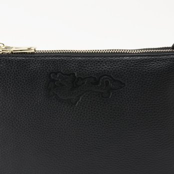 Leather dragon emboss Bag 詳細画像