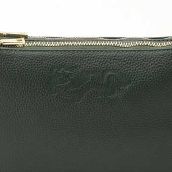 Leather dragon emboss Bag 詳細画像