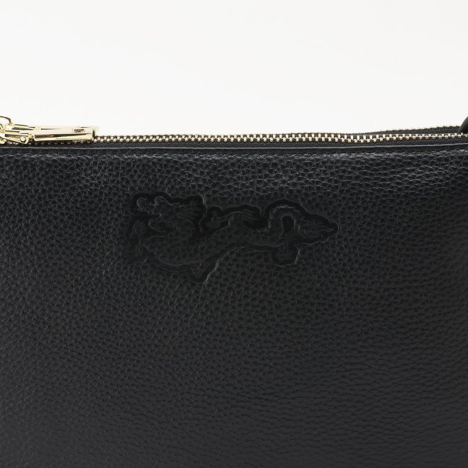 Leather dragon emboss Bag 詳細画像 ブラック 2