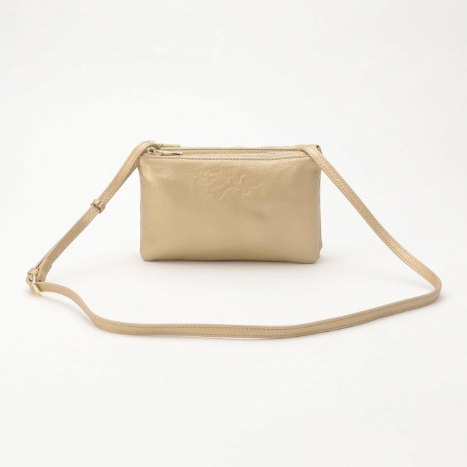 Leather dragon emboss Bag 詳細画像 ゴールド 1