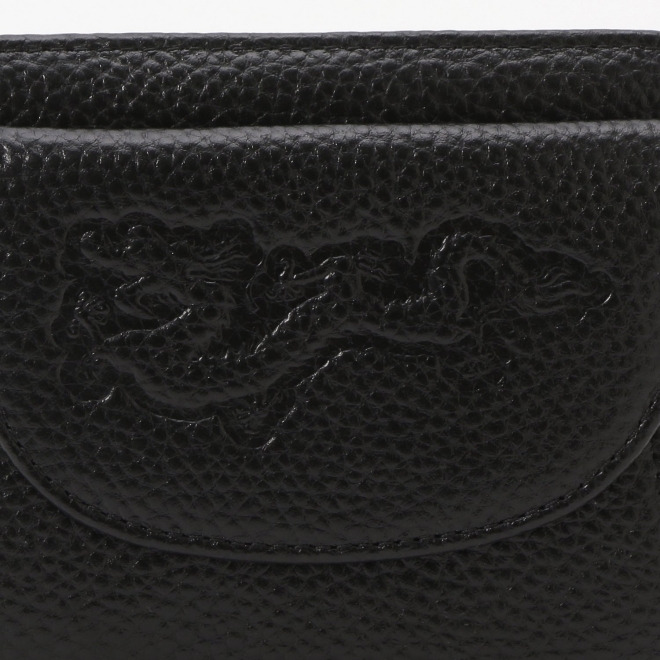 Leather dragon emboss Wallet 詳細画像 ブラック 6