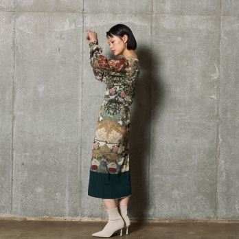 【COMING SOON】Buddha print net ブラウス 詳細画像