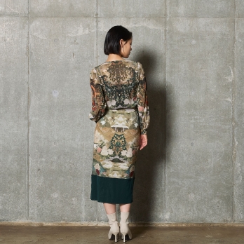 【COMING SOON】Buddha print net ブラウス 詳細画像