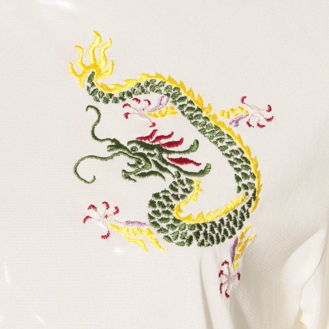 【COMING SOON】Dragon embroidery ブラウス 詳細画像 ホワイト 2