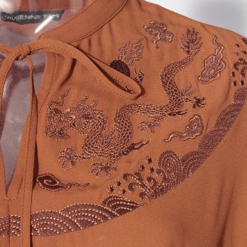 【COMING SOON】Emperor dragon embroidery ブラウス 詳細画像