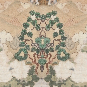 【COMING SOON】Buddha print net スカート 詳細画像