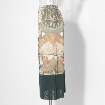【COMING SOON】Buddha print net スカート 詳細画像