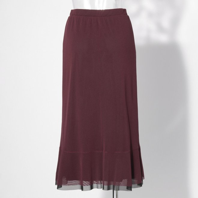 【COMING SOON】Layered net スカート 詳細画像 レッド 3