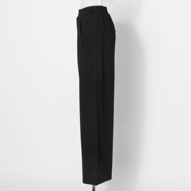 WL カットカーブ パンツ 詳細画像 ブラック 6