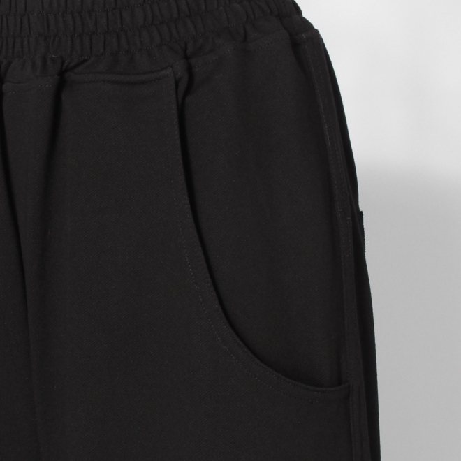 WL カットカーブ パンツ 詳細画像 ブラック 9