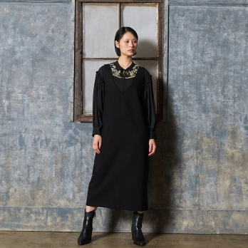 【COMING SOON】Stretch jersey ドレス