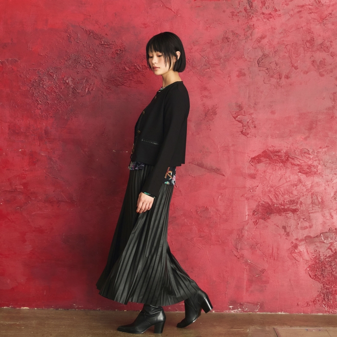 【COMING SOON】Stretch jersey ジャケット 詳細画像 ブラック 2