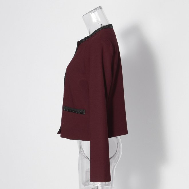 【COMING SOON】Stretch jersey ジャケット 詳細画像 レッド 2