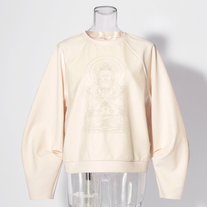 【COMING SOON】Twill jersey プルオーバー 詳細画像 ホワイト 1
