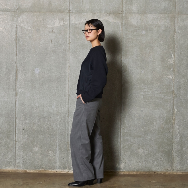 【COMING SOON】Twill jersey プルオーバー 詳細画像 ネイビー 2