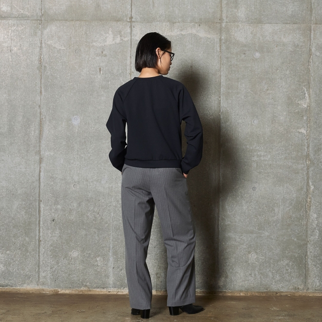 【COMING SOON】Twill jersey プルオーバー 詳細画像 ネイビー 3
