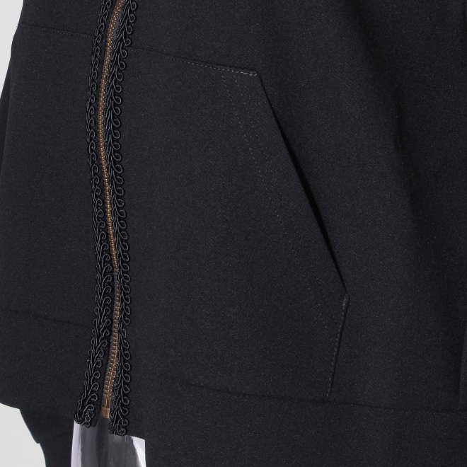 【COMING SOON】Twill jersey ブルゾン 詳細画像 ネイビー 4