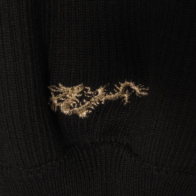 【COMING SOON】Solid Knit 詳細画像 ブラック 2