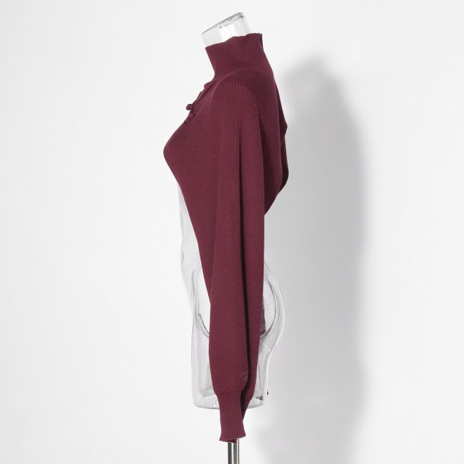 【COMING SOON】Solid Knit 詳細画像 レッド 2