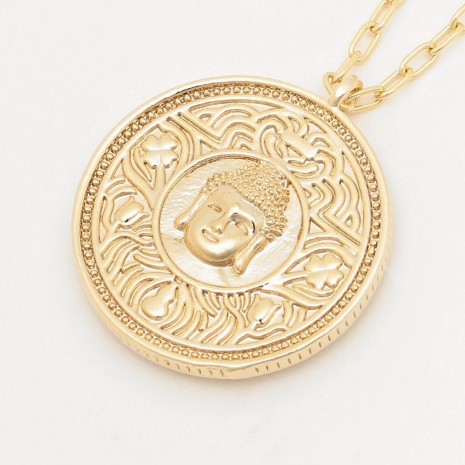 【COMING SOON】Buddha Necklace 詳細画像 ゴールド 2