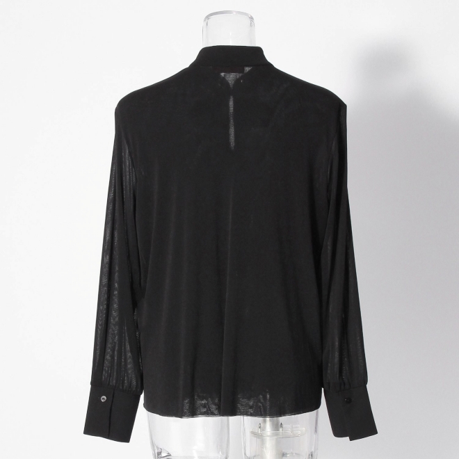 【COMING SOON】Butterfly flower embroidery on net ブラウス 詳細画像 ブラック 3