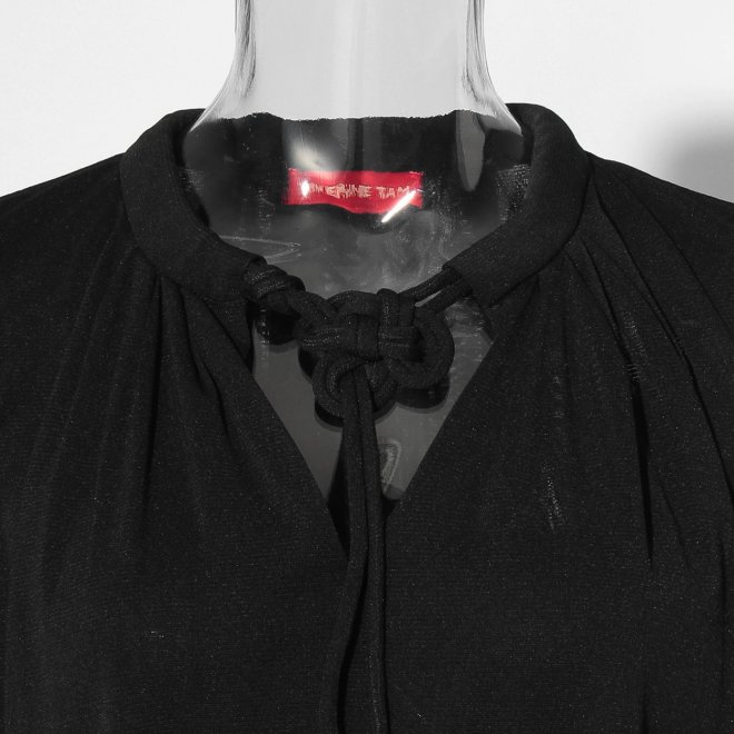 【COMING SOON】Solid netting ブラウス 詳細画像 ブラック 14